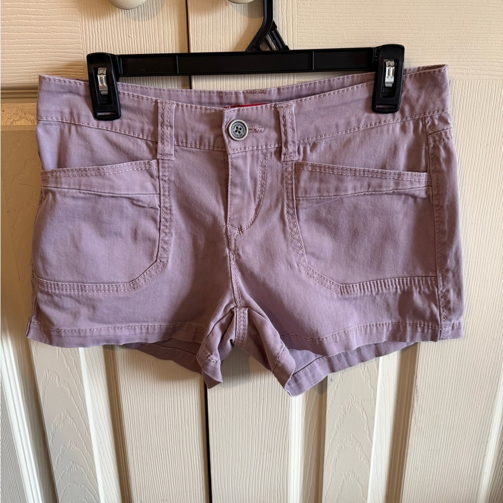 UNIONBAY Lavender Denim Jean Shorts